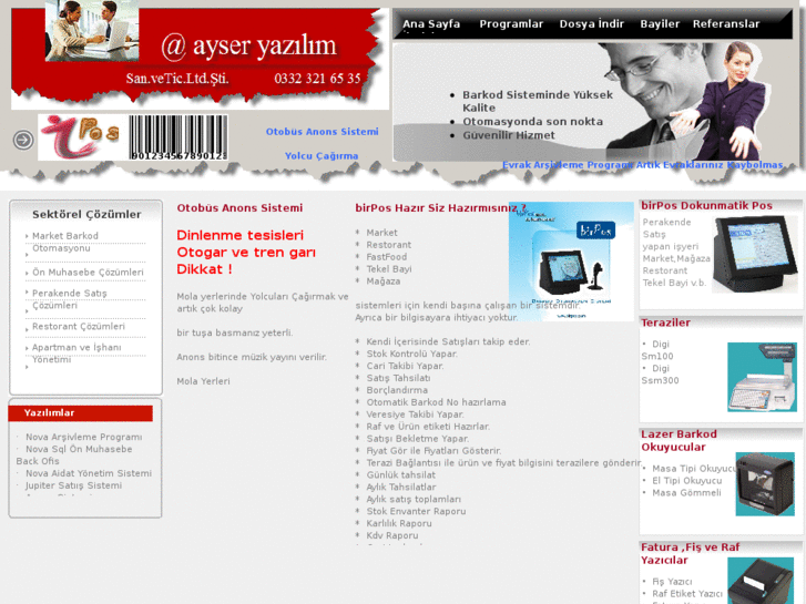 www.ayseryazilim.com