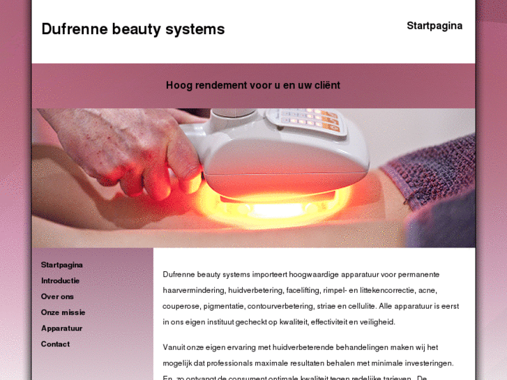 www.dufrennebeautysystems.com