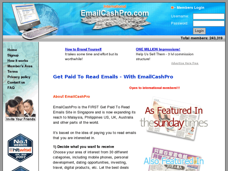 www.emailcashpro.com