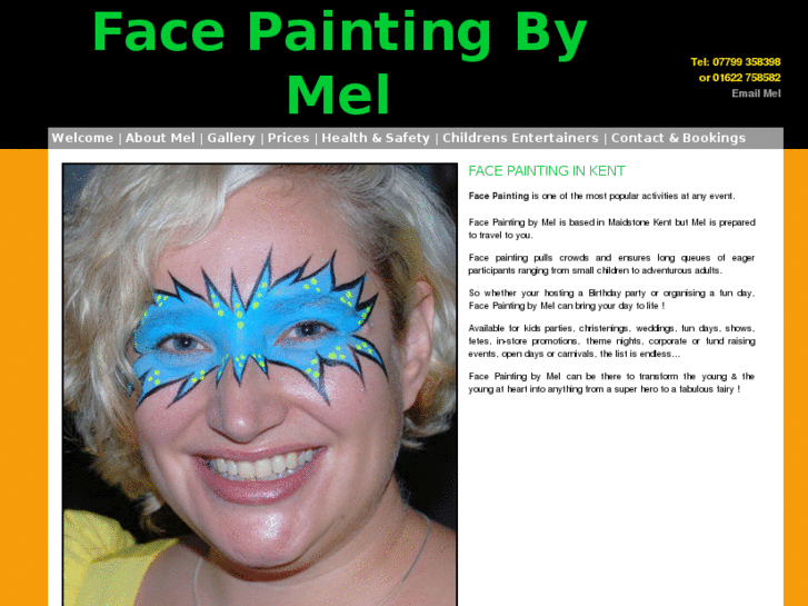 www.facepaintingbymel.com