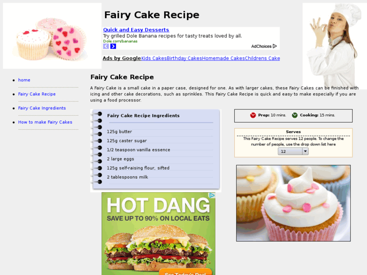 www.fairycakerecipe.co.uk