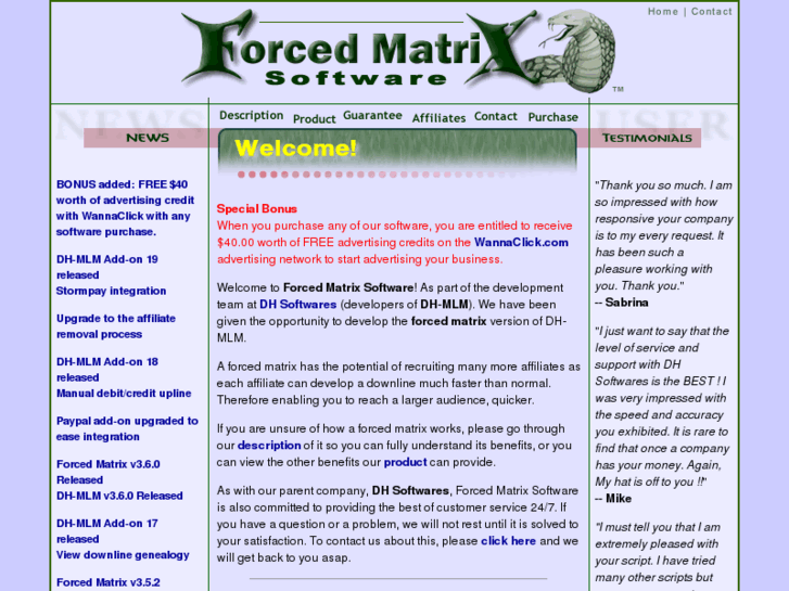 www.forcedmatrix.info