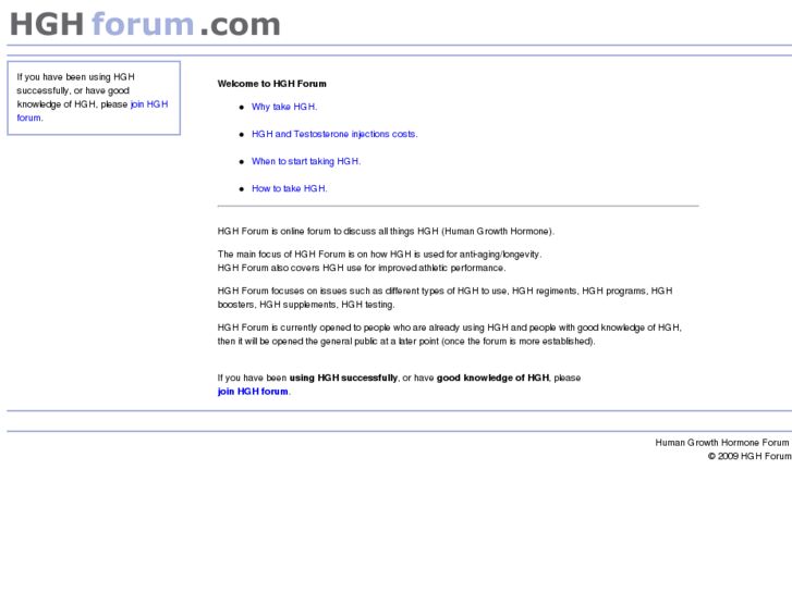 www.hghforum.com