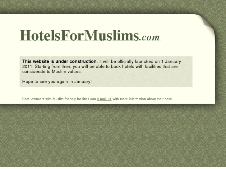 www.hotelsformuslims.com