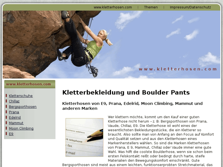 www.kletterhosen.com