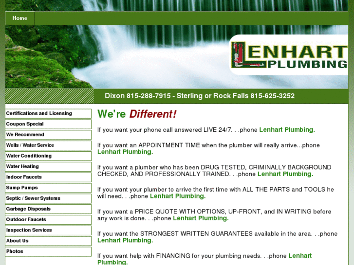 www.lenhartplumbing.com