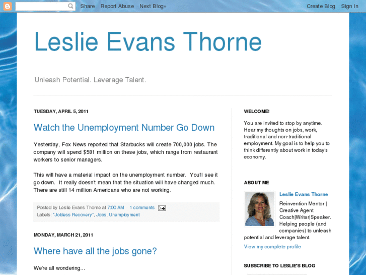 www.leslieevansthorne.com