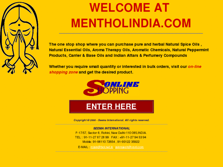 www.mentholindia.com