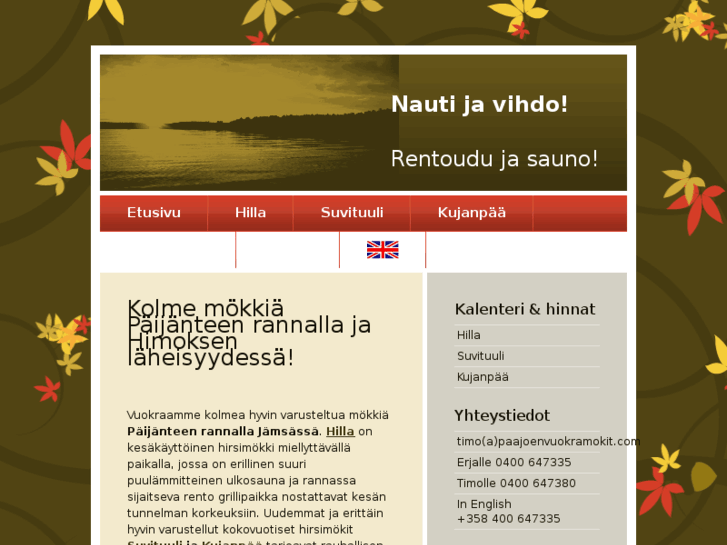 www.paajoenvuokramokit.com