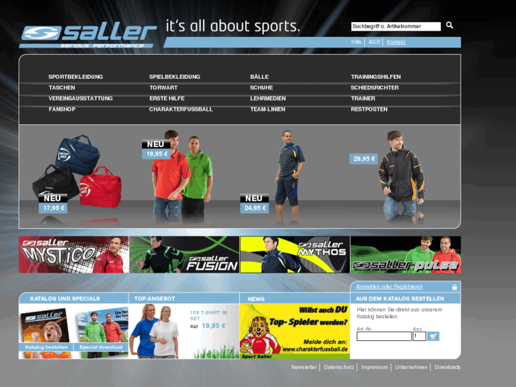 www.sallersport.com