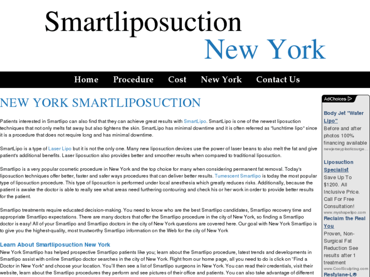 www.smartliposuctionny.com