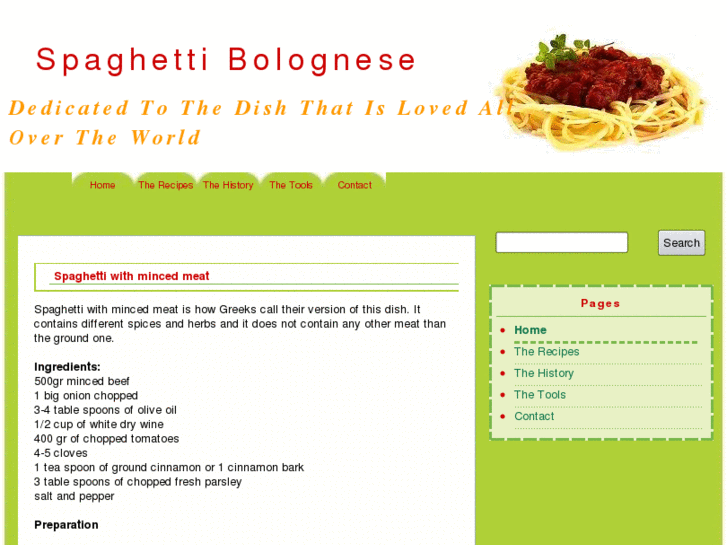 www.spaghettibolognese.info