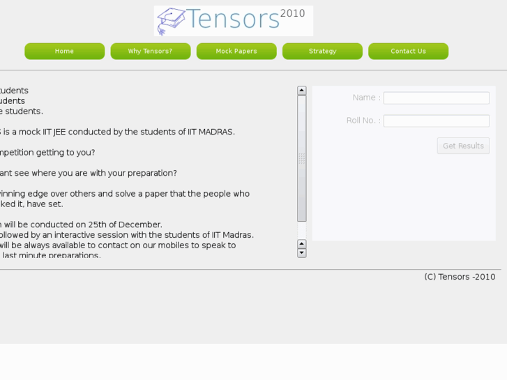 www.tensors-exam.org