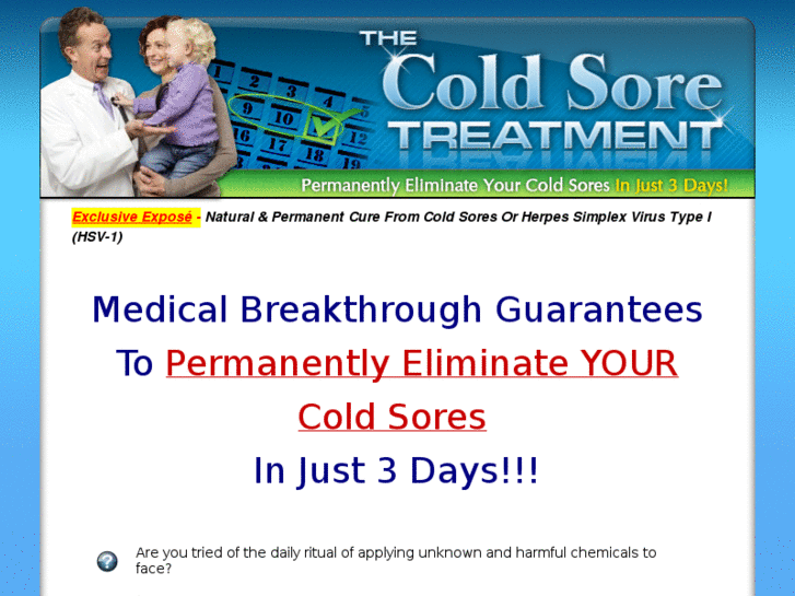 www.thecoldsoretreatment.com