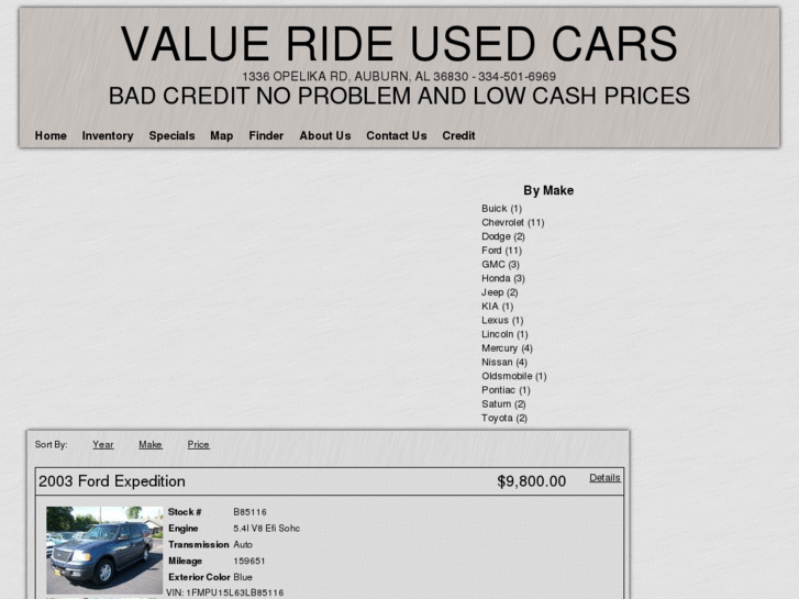 www.valueridecars.com