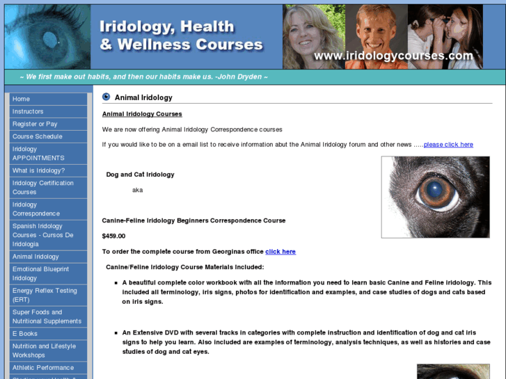 www.animal-iridology.com