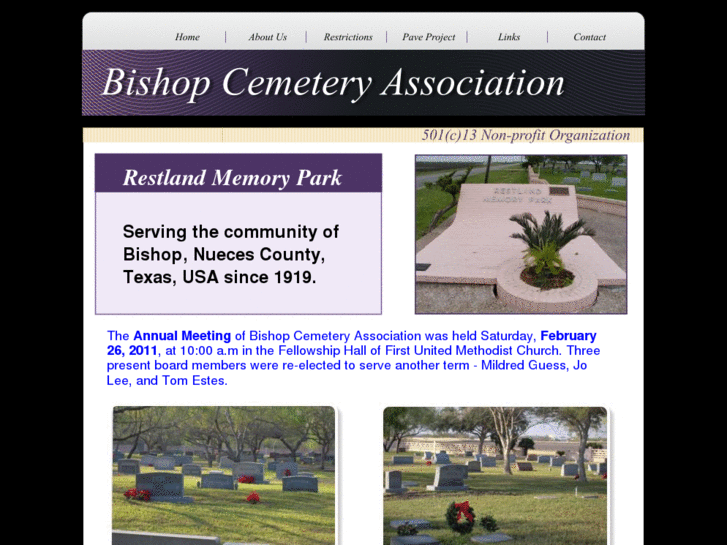 www.bishopcemeteryassociation.org