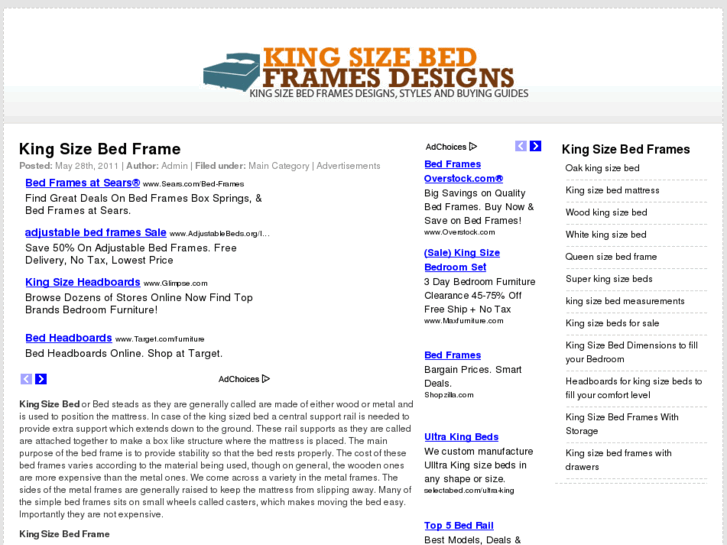 www.cheapkingsizebedframes.com