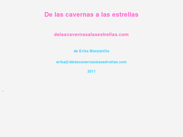 www.delascavernasalasestrellas.com