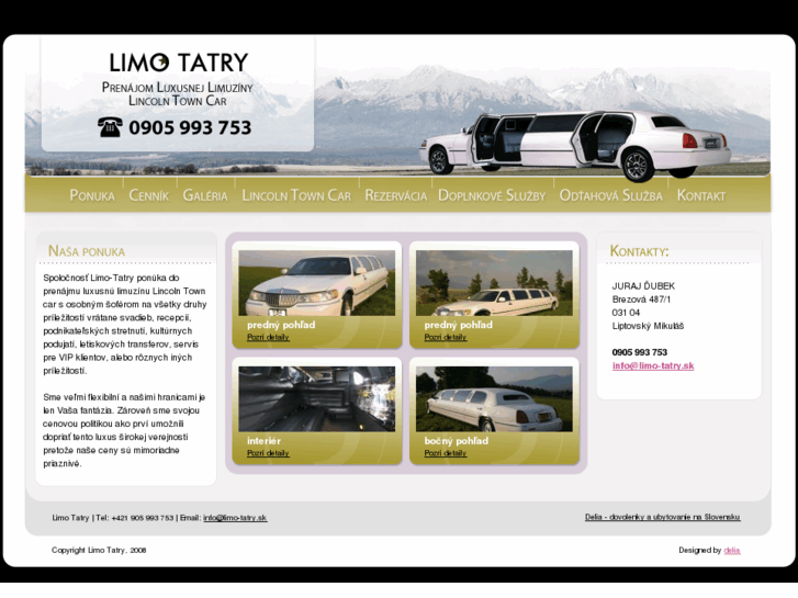 www.limo-tatry.sk