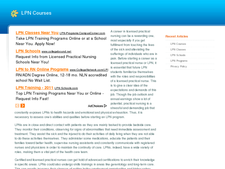 www.lpncourses.net