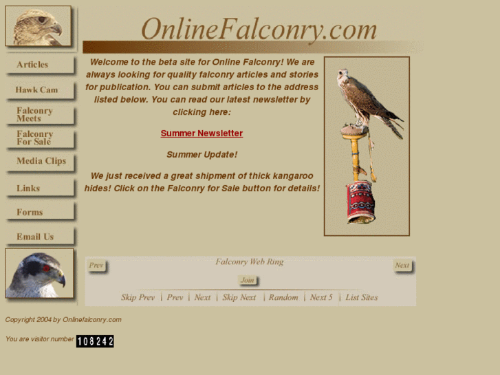 www.onlinefalconry.com