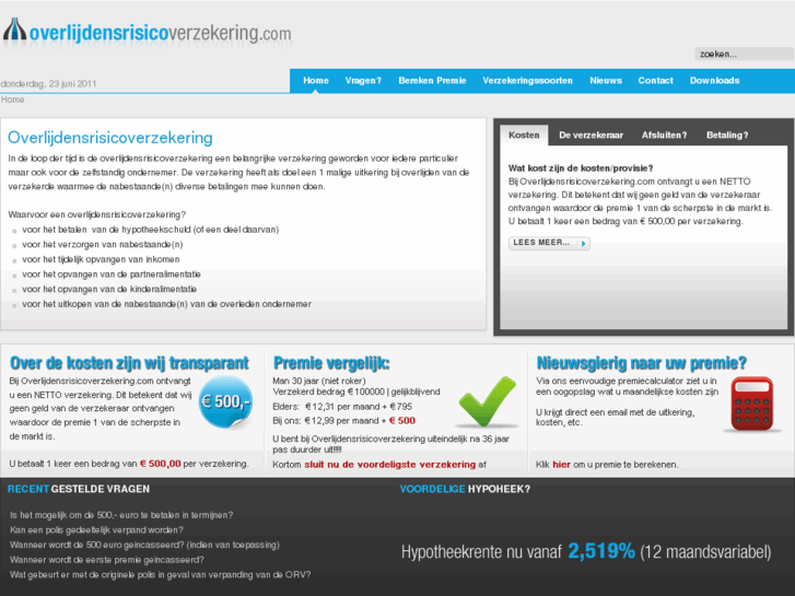 www.overlijdensrisicoverzekering.com