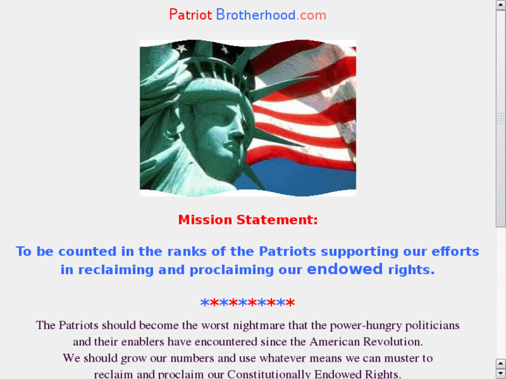 www.patriotbrotherhood.com