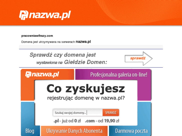 www.pracowniawitrazy.com