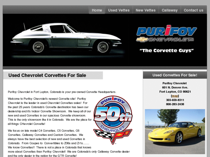 www.usedchevroletcorvettes.com