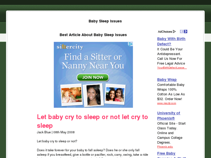 www.babysleepissues.net