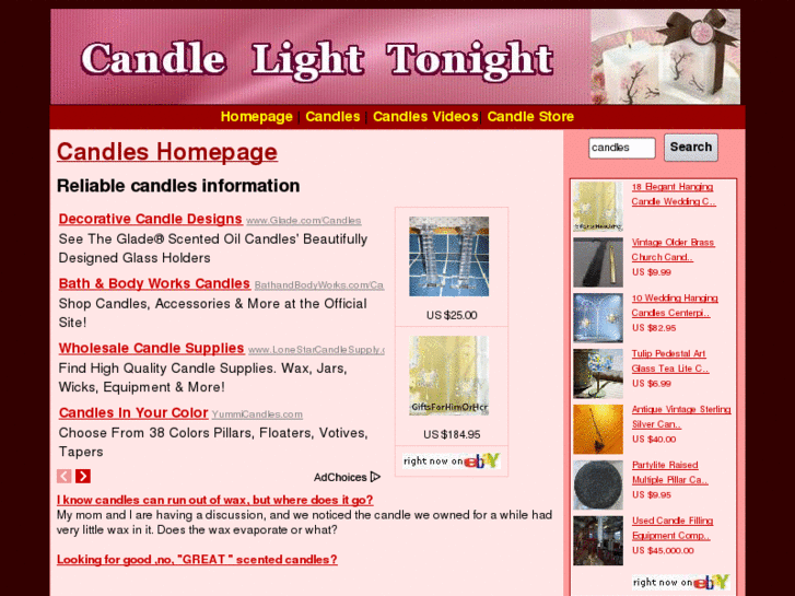 www.candlelighttonight.com