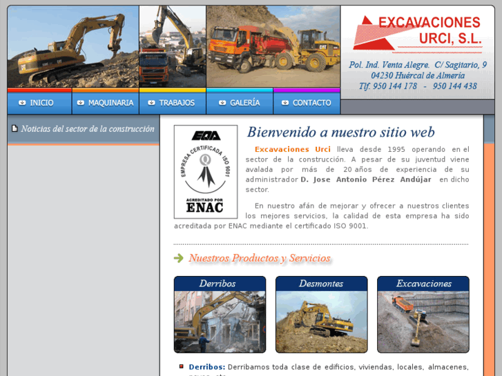 www.excavacionesurci.com