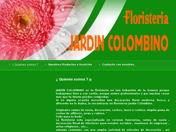 www.floristeriajardincolombino.es