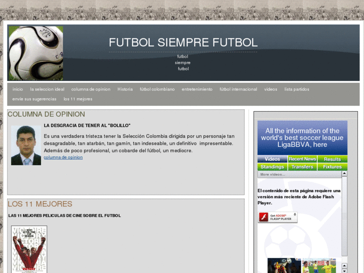 www.futbolsiemprefutbol.com