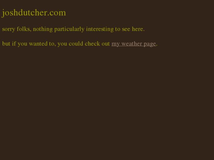 www.joshdutcher.com