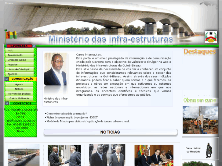 www.minisinfraestruturas-gov.com