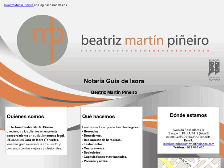 www.notariabeatrizmartinpineiro.com