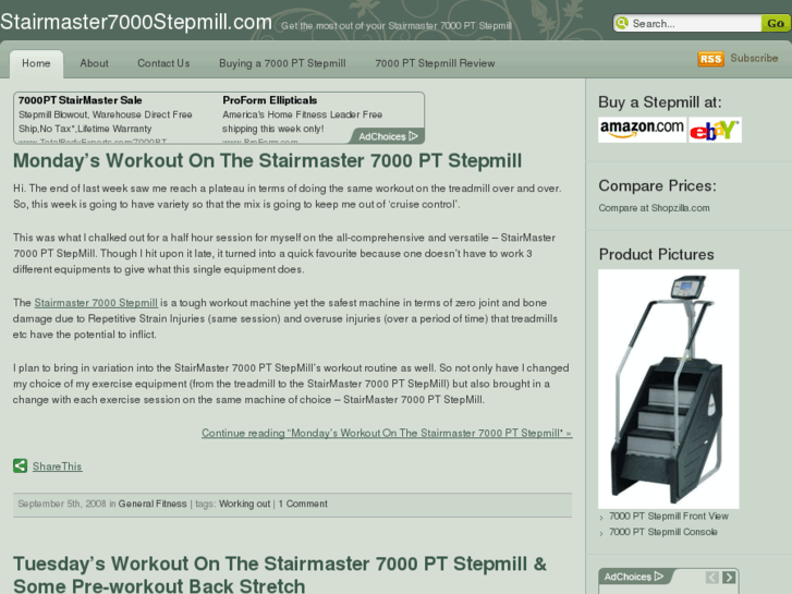 www.stairmaster7000stepmill.com