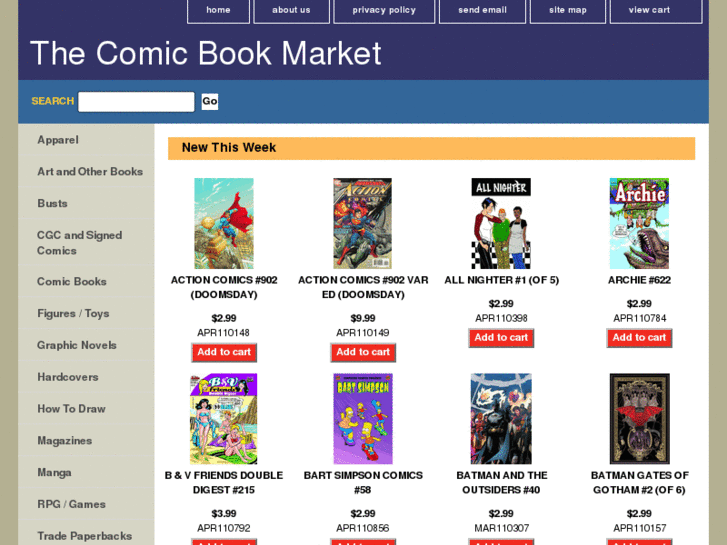 www.thecomicbookmarket.com