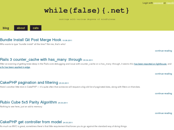 www.whilefalse.net