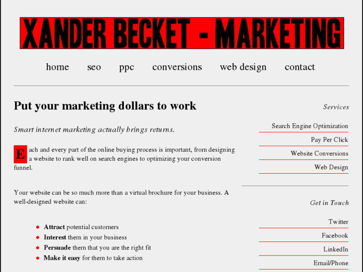 www.xanderbecket.com