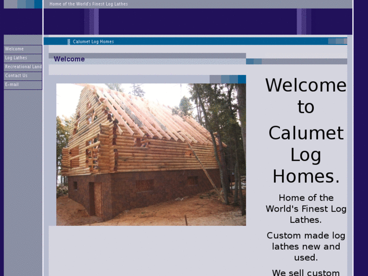 www.calumetloghomes.com