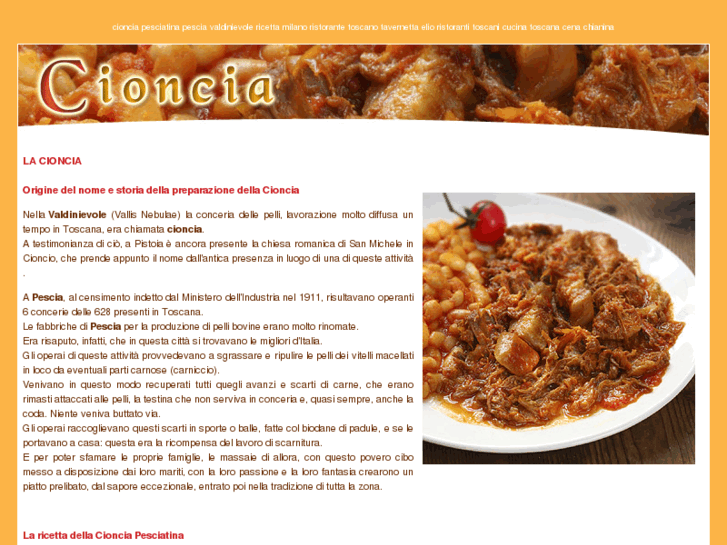 www.cioncia.it