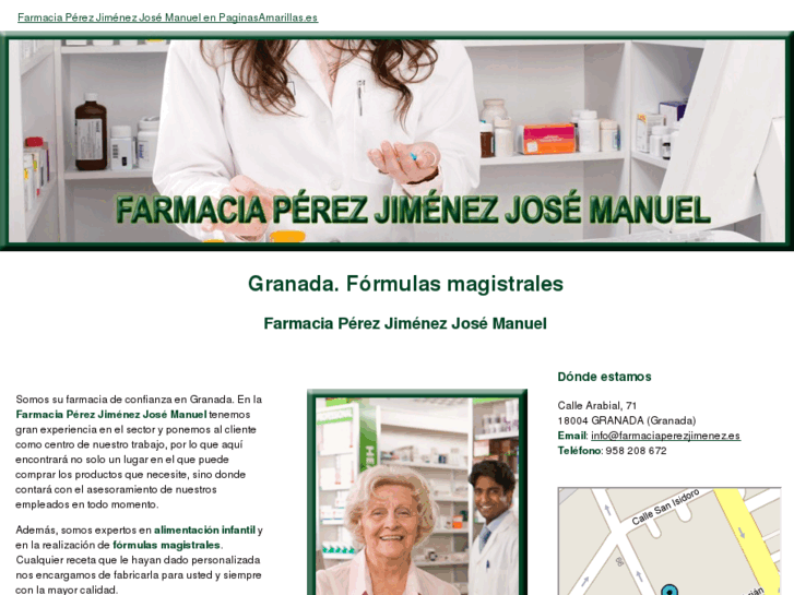 www.farmaciaperezjimenez.es