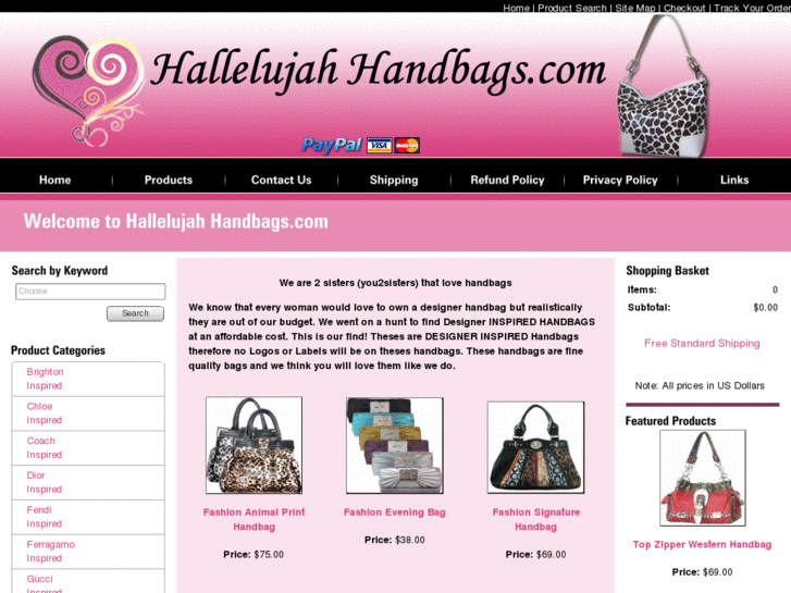 www.hallelujahhandbags.com