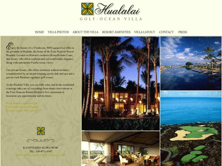 www.hualalailuxuryvilla.com