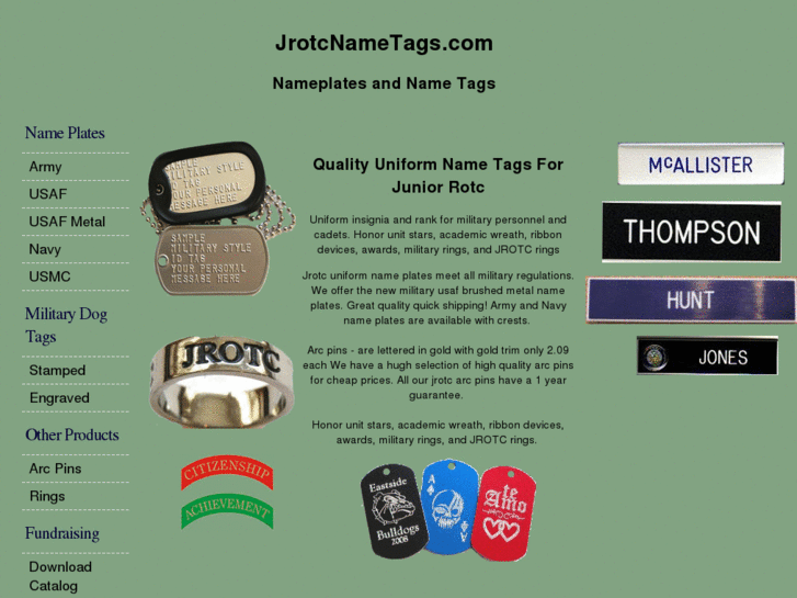 www.jrotcnametags.com