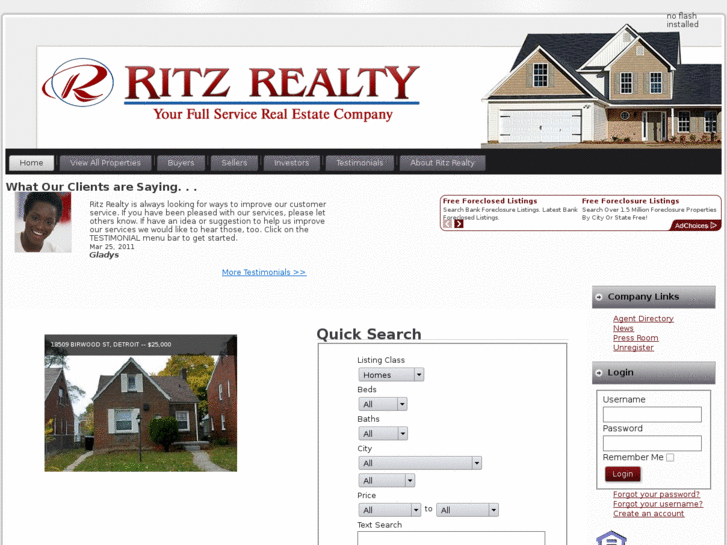 www.ritzrealtydetroit.com