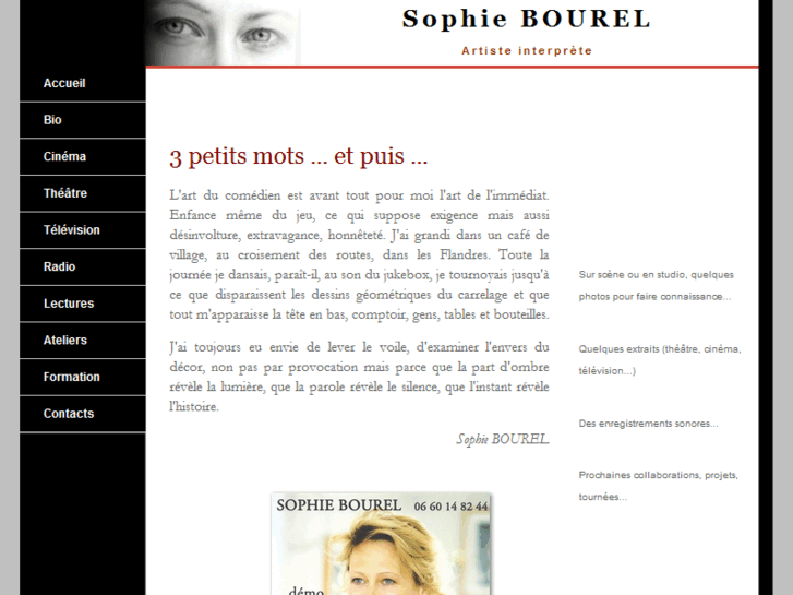 www.sophie-bourel.net